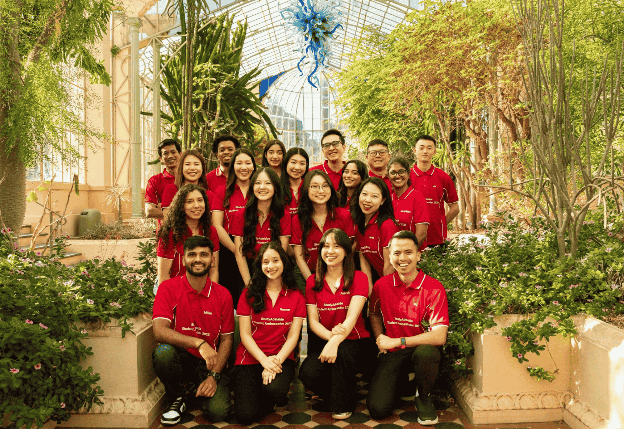 The 2025 student ambassador team